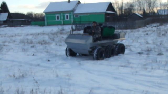 плавающий вездеход 6х6 на незавимой подвеске смотреть онлайн