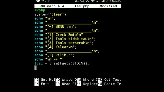 Membuat Tools Untuk Pemula(PHP) | Termux смотреть онлайн
