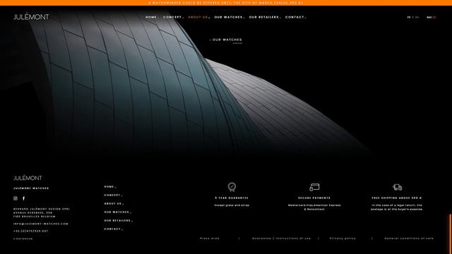 JULÉMONT WATCHES смотреть онлайн