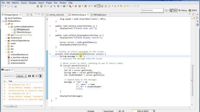 SQL Lite Database: Android Programming смотреть онлайн