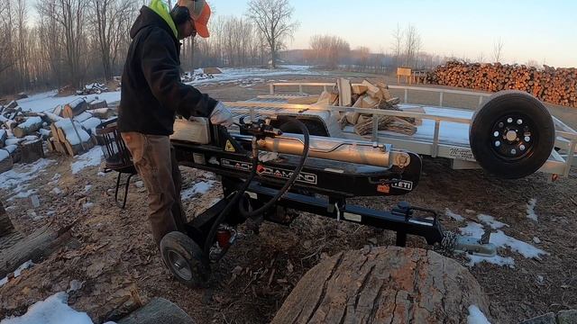 Log Bucking Table and more, Firewood on Thanksgiving смотреть онлайн