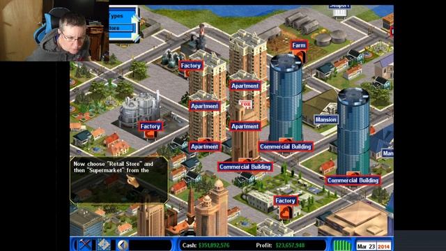 Let's Try: Capitalism II | Playing the tutorial | Steam смотреть онлайн
