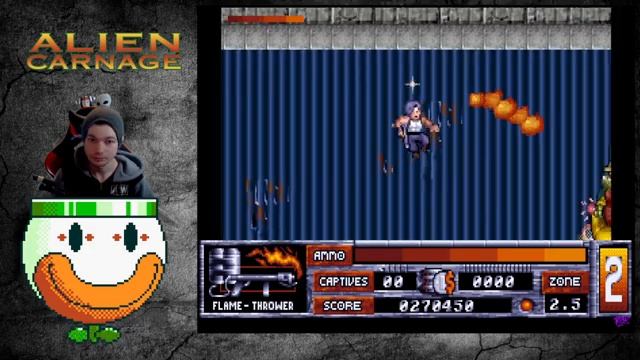 ? Wheel of Rip: Alien Carnage - Halloween Harry (DOSBox) смотреть онлайн