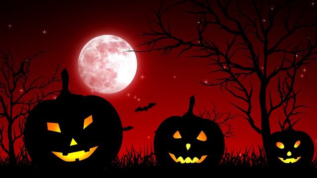 Relaxing Halloween Music - Jack O' Lanterns 🎃 Dark, Spooky, Autumn, Halloween Ambience