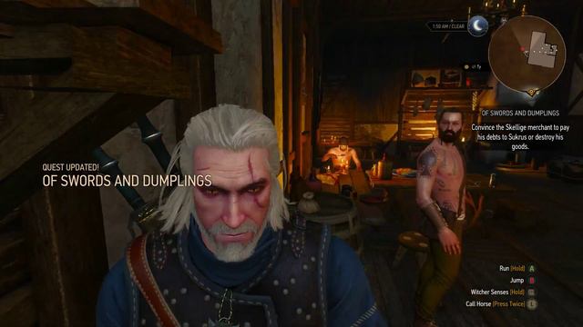 The Witcher 3: Wild Hunt - Gameplay Walkthrough Part 111: Of Swords And Dumplings