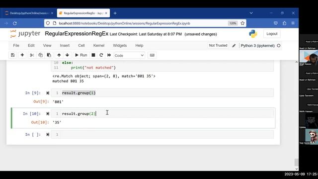 Regex group span start end - Python crash course in urdu - Day 27 смотреть онлайн