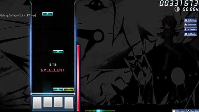 Kurokotei - "Galaxy Collapse" | osu!mania [4K] смотреть онлайн
