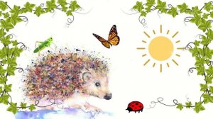 "Сказка на ночь про разноцветного ежа"