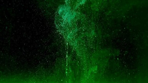 АБСТРАКЦИЯ. ЗЕЛЕНЫЙ БЛЕСК.Футаж.Хромакей. Для монтажа.