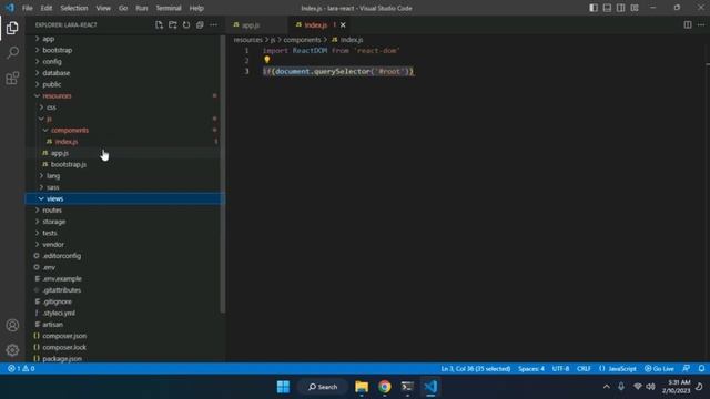 How to install react on laravel | Tagalog смотреть онлайн