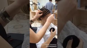Причёска невесты
