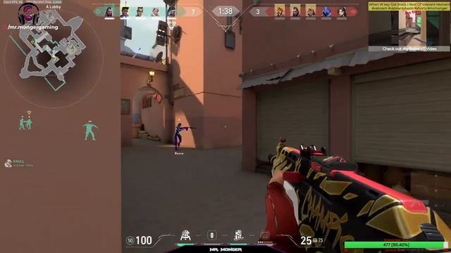 Valorant rank open karte hain ajj | Facecam on 500 Subs смотреть онлайн