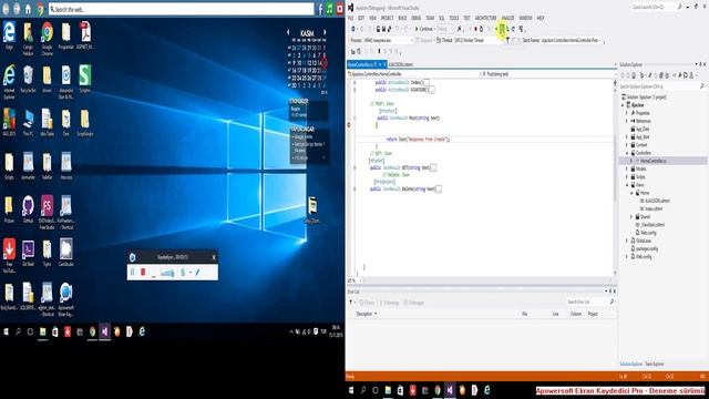Ajax-Json ile Asp.net Mvc üzerinde Post işlemi-2 смотреть онлайн