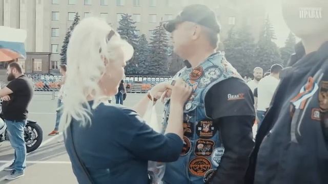 Мотопробег «Россия это мы!» в Ставрополе. Байкеры Ставрополь смотреть онлайн
