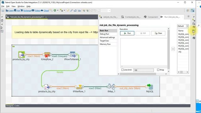 Talend Tflowtoiterate Loading Target Dynamically (table & file) ? talend tutorial for beginners etl смотреть онлайн