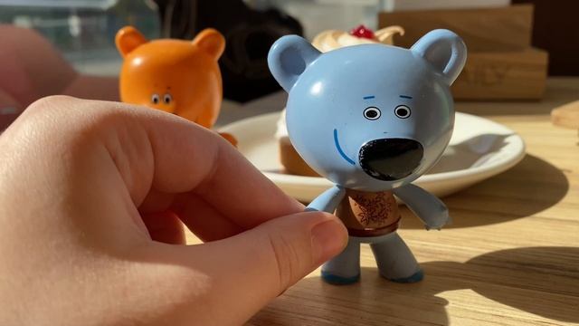 Тучка и Кеша едят пирожное. #мимимишки #funnykids