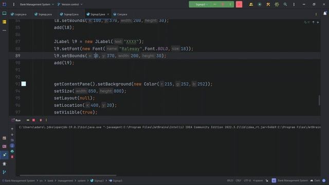 Bank Management System | Java Project With Source Code | Creating Third Signup Class смотреть онлайн