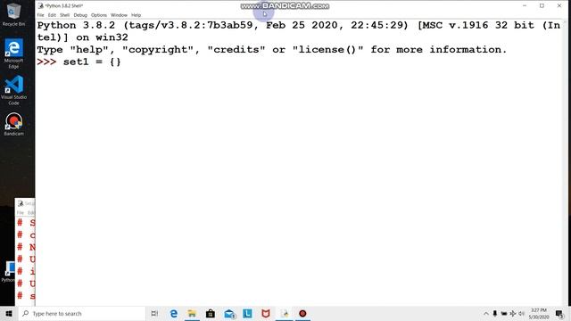 Sets : Beginner teaches Python to Himself смотреть онлайн