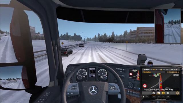 Euro Truck Simulator 2 (1.33.2.3s) - irgendwie immer noch grün смотреть онлайн
