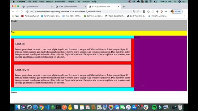 HTML5 Semantics & Introduction to CSS смотреть онлайн