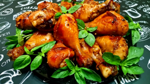 КУРИНЫЕ НОЖКИ В МЕДОВО-ГОРЧИЧНОМ СОУСЕ / Очень быстрый и простой рецепт запеченных голеней в духовке