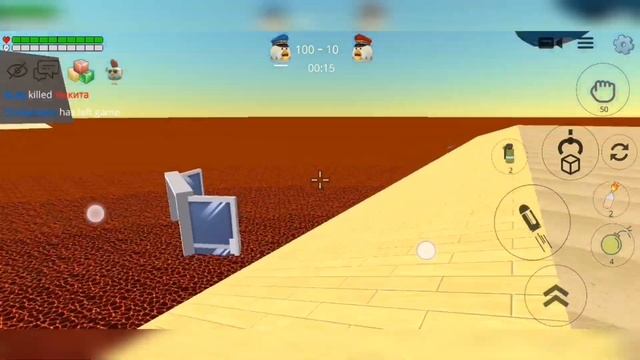 ?Как летать без джетпака и платформы в Chicken gun ?✈️ смотреть онлайн