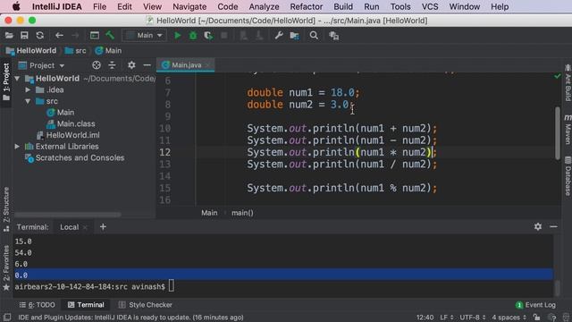 Java Programming #3 - Arithmetic and Assignment Operators смотреть онлайн