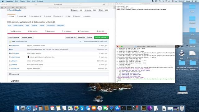 How to assemble a Candle GRBL controller from source code (macOS) смотреть онлайн