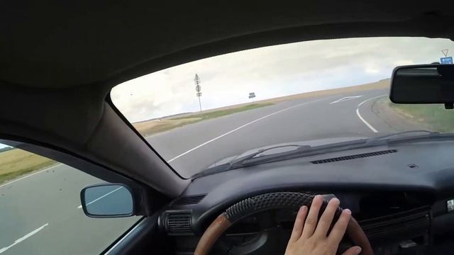AUDI 100 C4 2.4D. POV DRIVE.