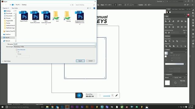 MANUAL SHORTCUT KEYS | ADOBE ILLUSTRATOR | TUTORIAL | 2018 смотреть онлайн