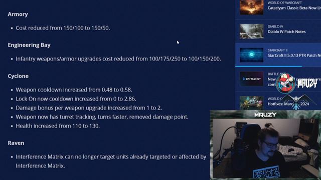 Mauzy's Thoughts on the *NEW* PTR 5.0.13 BALANCE PATCH - Starcraft 2 смотреть онлайн