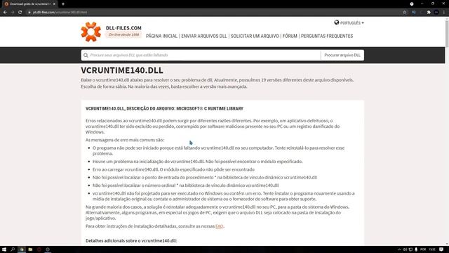 Como Resolver o Erro Vcruntime140.dll No Windows em 2021! *Qualquer windows! смотреть онлайн