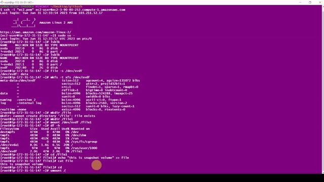 How to Create AWS EC2 Volume Snapshot and revert смотреть онлайн