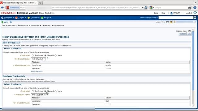 Configuring Basic Backup and Recovery Settings for a Database in Cloud Control 12c смотреть онлайн