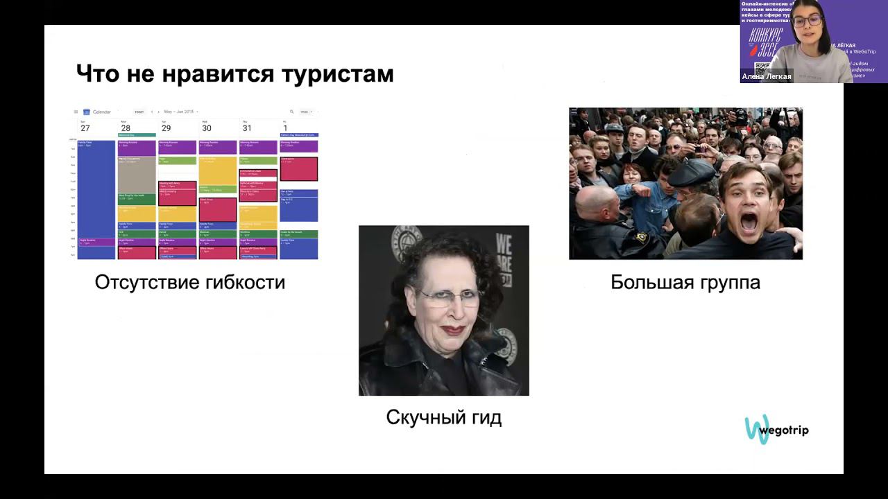 Онлайн-интенсив «Москва глазами молодежи: успешные кейсы в сфере туризма и гостеприимства». День 2. смотреть онлайн