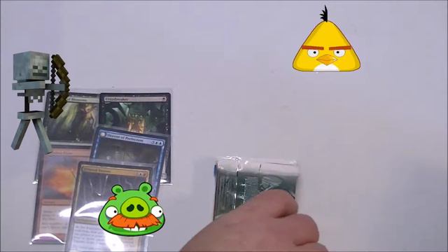 Magic the Gathering Mystery Box Opening with Minecraft and Angry Birds смотреть онлайн