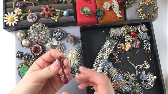 42. Распаковка-эксперимент! Ищем сокровища! Распаковка посылки с винтажной бижутерией смотреть онлайн