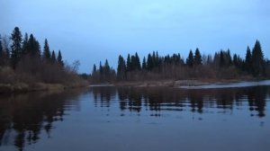 Осеннее путешествие по северным рекам ч3. Один в глухой тайге. Жизнь в лесу. Одиночный поход - спла