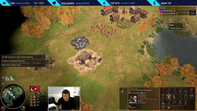 ?️_H2O nicely playing the OTTOMANS! [Age of Empires 3: Definitive Edition] смотреть онлайн