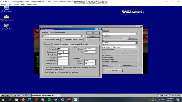 PCem Windows 98 Second Edition Emulation Demonstration смотреть онлайн