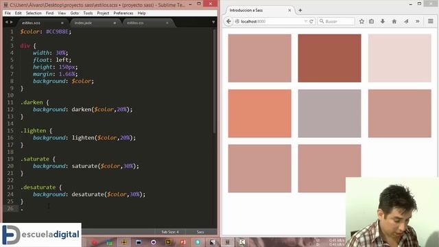 Introducción a Sass смотреть онлайн