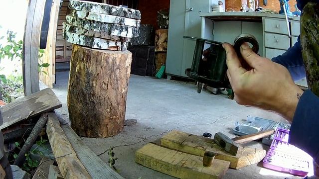Замена подшипников передней ступицы квадроцикл Хаммер250 (Hummer250) смотреть онлайн