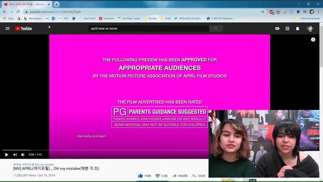 APRIL (에이프릴) REACTION | Boy Group Stans React to Girl Groups смотреть онлайн