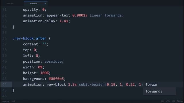 Block Reveal Effect | HTML & CSS смотреть онлайн