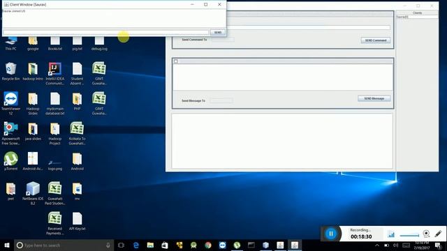 Java Network Project using Netbeans IDE Part 2 смотреть онлайн