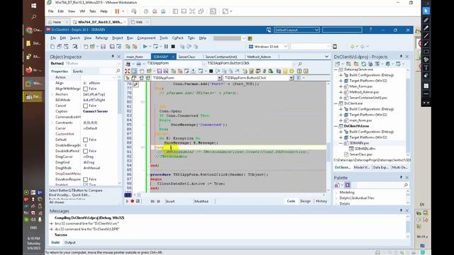 2-Delphi DataSnap Client : Create DBGrid Linked to Datasnap Server TDataSetProvider component شرح смотреть онлайн