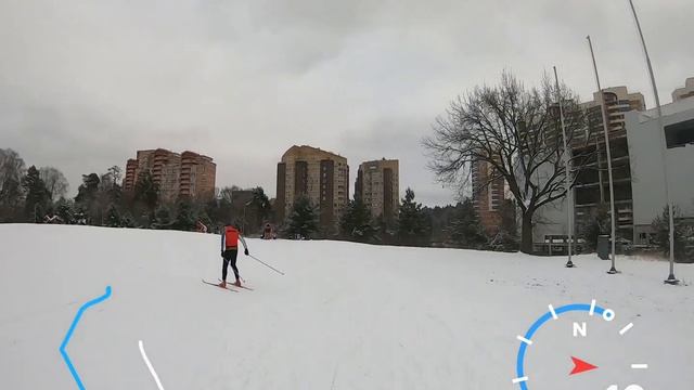 21.11.2020 Лыжный стадион Зоркий — г. Красногорск ул. Речная, д. 37 | Ski in Russia... смотреть онлайн