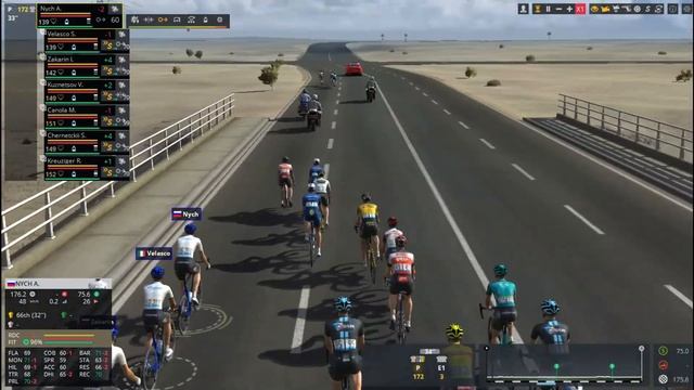 Pro Cycling Manager 2021 | Карьера за GAZPROM-RUSVELO #2 Первая гонка ПроТура смотреть онлайн