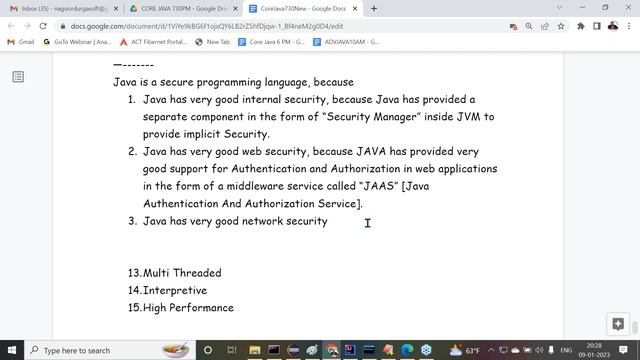 FULL STACK JAVA tutorials || Session - 3 || by Mr. Nagoor Babu On 09-01-2023 @7:30PM IST смотреть онлайн
