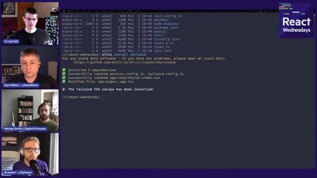 React Wednesdays: Let’s Learn Blitz.js w/ Brandon Bayer смотреть онлайн